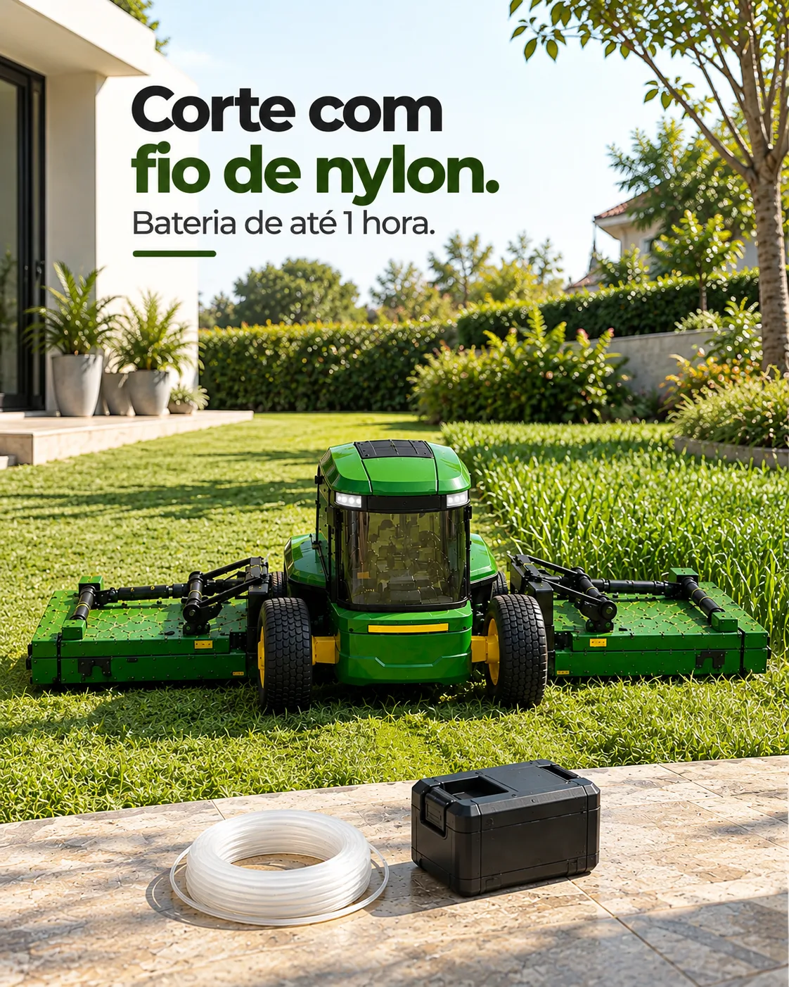 AgroMax - O cortador de Grama Agro C/ Controle Remoto