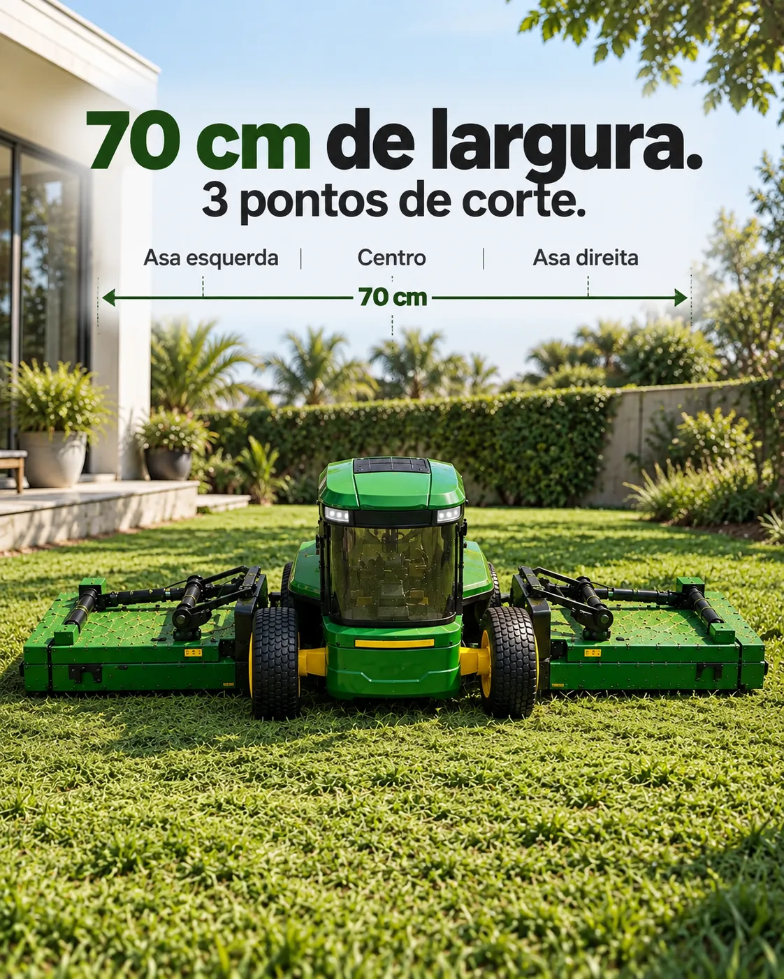 AgroMax - O cortador de Grama Agro C/ Controle Remoto